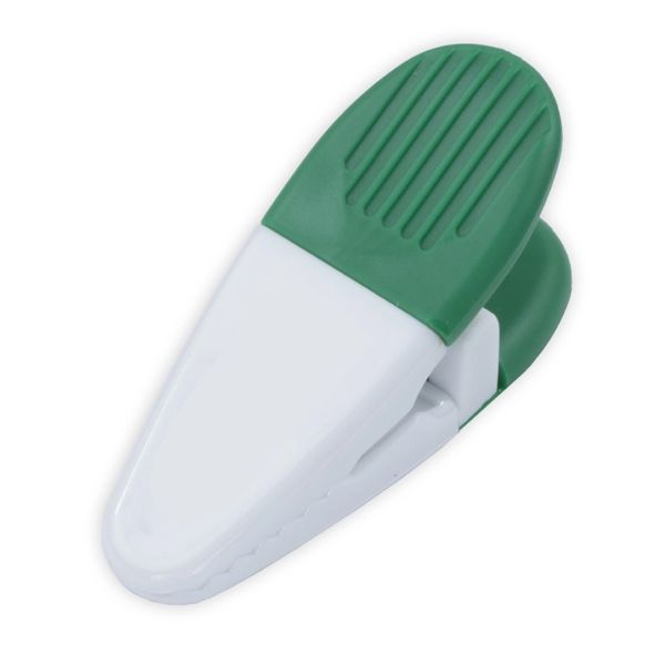 Magnetic clip with large rubber handle and large customization area.... from ASI 62660 Innovation Line