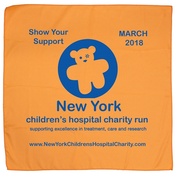 22" x 22" square polyester all purpose bandana.... from ASI 62660 Innovation Line