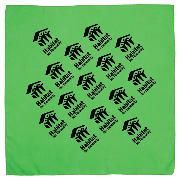 22" x 22" square polyester all purpose bandana.... from ASI 62660 Innovation Line