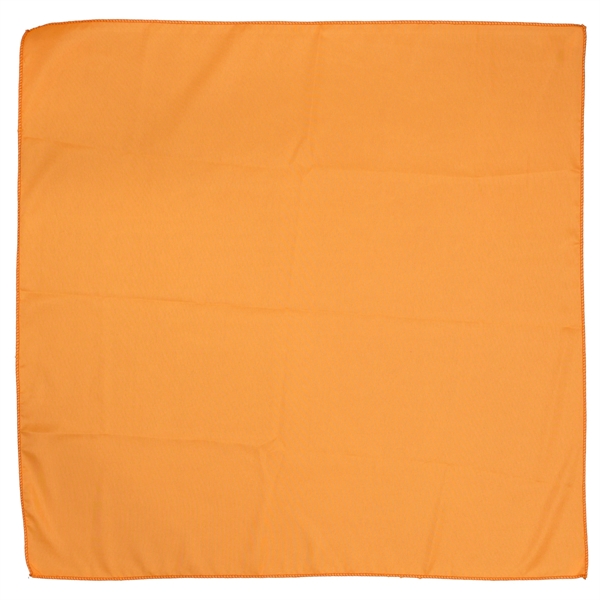 22" x 22" square polyester all purpose bandana.... from ASI 62660 Innovation Line