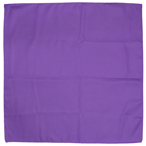 22" x 22" square polyester all purpose bandana.... from ASI 62660 Innovation Line