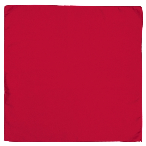 22" x 22" square polyester all purpose bandana.... from ASI 62660 Innovation Line