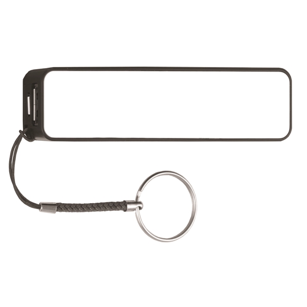 3 11/16" x 13/16" aluminum 2200mAh Powerbank and MicroUSB cable. Lithium... from ASI 62660 Innovation Line