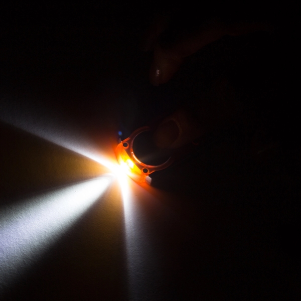 2 1/2" x 1" ABS plastic LED light with keychain.... from ASI 62660 Innovation Line