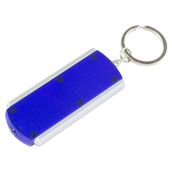 2 1/2" x 1" ABS plastic LED light with keychain.... from ASI 62660 Innovation Line
