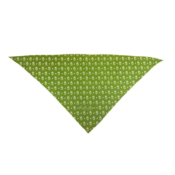 100% polyester, triangle bandanna w/ a full-color imprint. Measures 22" x... from ASI 54040 Fey Promo