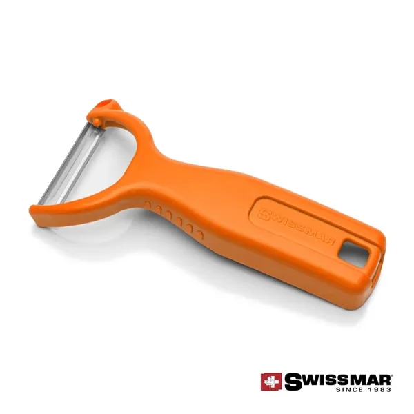 Swissmar Y-Peelers with ergonomic angled handle design fits comfortably in both... from ASI 84592 St Regis Group