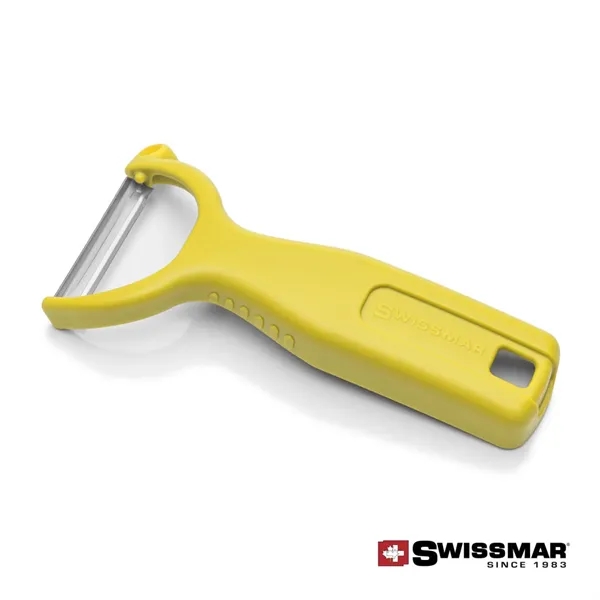 Swissmar Y-Peelers with ergonomic angled handle design fits comfortably in both... from ASI 84592 St Regis Group