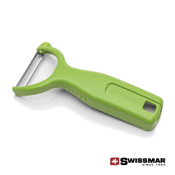 Swissmar Y-Peelers with ergonomic angled handle design fits comfortably in both... from ASI 84592 St Regis Group