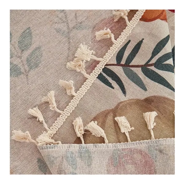 Waterproof double border polyester cotton table with digital imprint option... from ASI 37218 Athena Promo (tm)