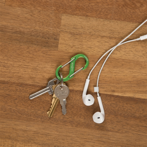 2 3/4" long carabiner made of weather-resistant stainless steel with dual... from ASI 46170 Compass Industries Inc