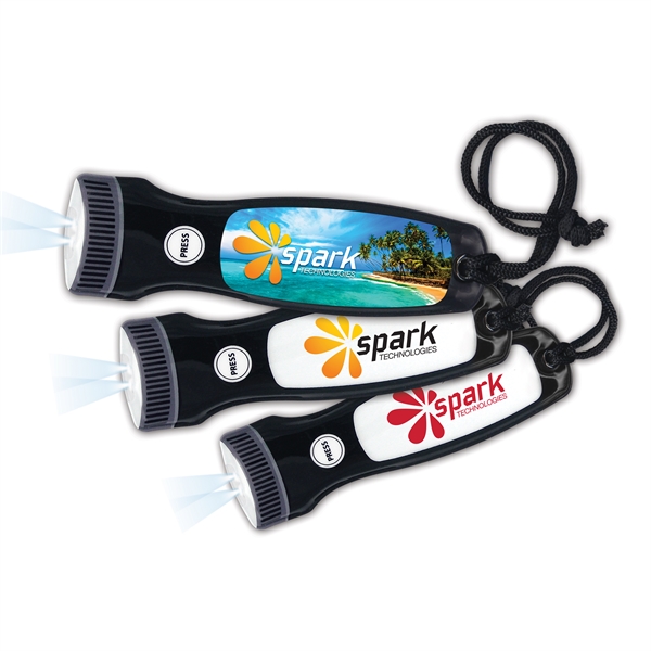 Flat flashlight in soft flexible body.... from ASI 39850 The Bentcil Company