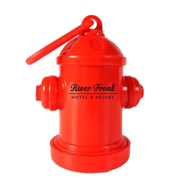 Fire hydrant shaped pet trash bag dispenser with 20 poly bags... from ASI 54040 Fey Promo