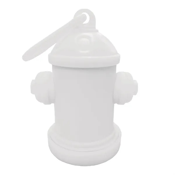 Fire hydrant shaped pet trash bag dispenser with 20 poly bags... from ASI 54040 Fey Promo