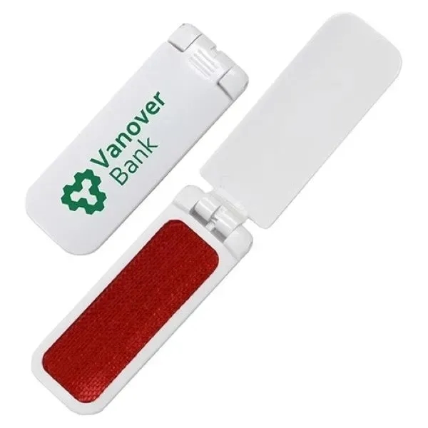 Foldable lint brush with handle that can serve as a shoehorn... from ASI 54040 Fey Promo