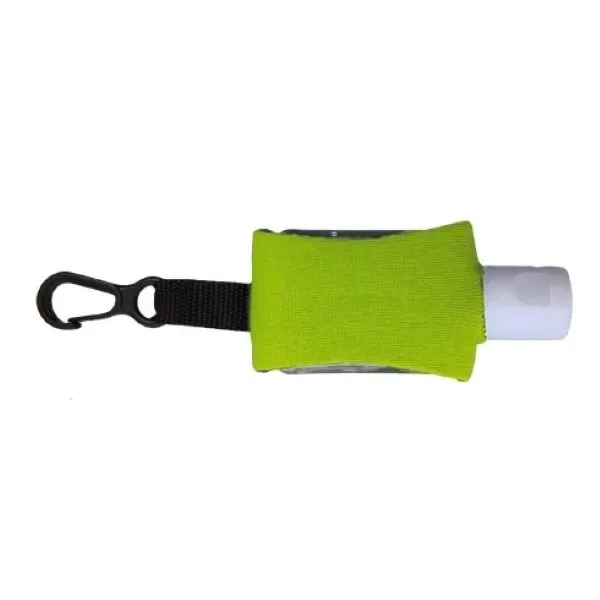 0.5 oz. antibacterial gel covered by a soft neoprene sleeve and... from ASI 54040 Fey Promo