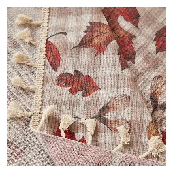 Waterproof washable polyester cotton table cloth with digital imprint option... from ASI 37218 Athena Promo (tm)