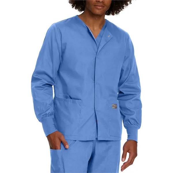 Landau Unisex Warmup Jacket with Knit Cuffs... from ASI 86018 Scrub Authority / Uniform Stores