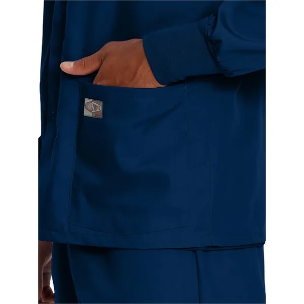 Landau Unisex Warmup Jacket with Knit Cuffs... from ASI 86018 Scrub Authority / Uniform Stores