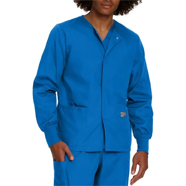 Landau Unisex Warmup Jacket with Knit Cuffs... from ASI 86018 Scrub Authority / Uniform Stores