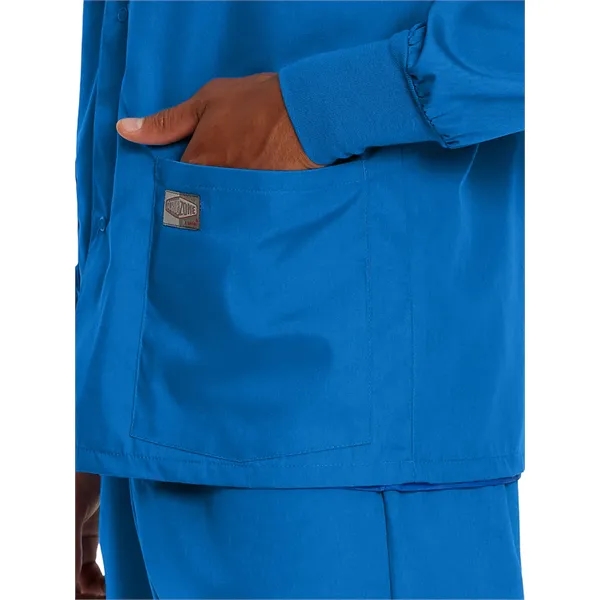 Landau Unisex Warmup Jacket with Knit Cuffs... from ASI 86018 Scrub Authority / Uniform Stores