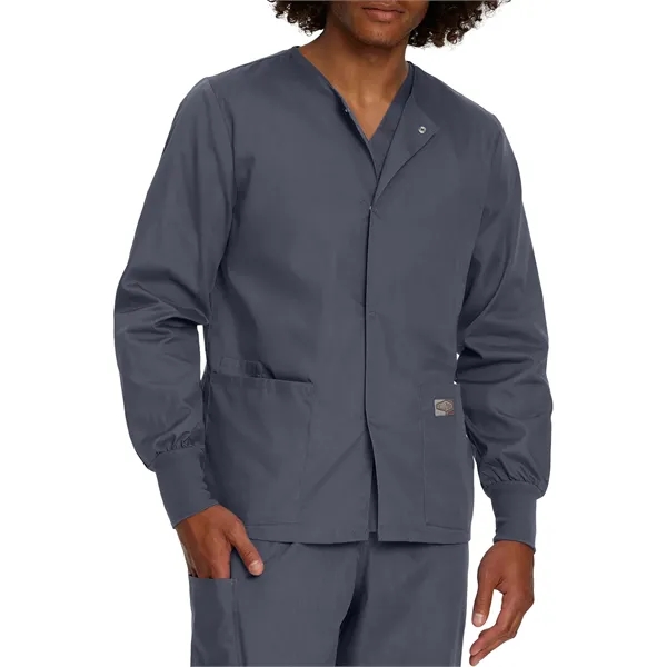 Landau Unisex Warmup Jacket with Knit Cuffs... from ASI 86018 Scrub Authority / Uniform Stores