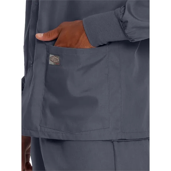 Landau Unisex Warmup Jacket with Knit Cuffs... from ASI 86018 Scrub Authority / Uniform Stores