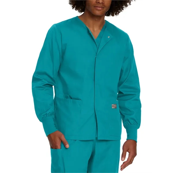 Landau Unisex Warmup Jacket with Knit Cuffs... from ASI 86018 Scrub Authority / Uniform Stores