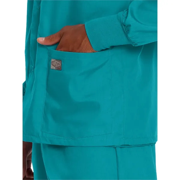 Landau Unisex Warmup Jacket with Knit Cuffs... from ASI 86018 Scrub Authority / Uniform Stores