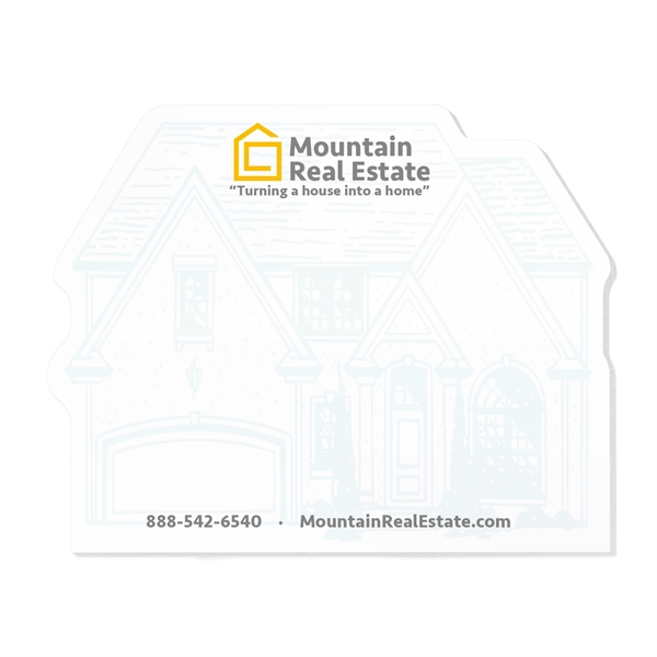 25 sheets of large die cut, adhesive sticky notes with matching... from ASI 56950 Gill Studios Inc / Gill-Line®