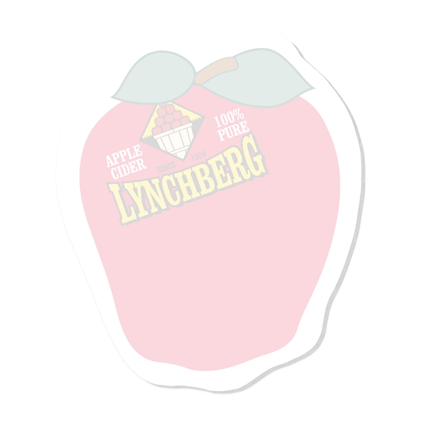 25 sheets of large die cut, adhesive sticky notes with matching... from ASI 56950 Gill Studios Inc / Gill-Line®