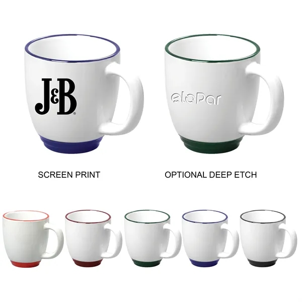 Two Tone Mug. 12 oz./355 mL.... from ASI 31518 ADNART / Ad-N-Art