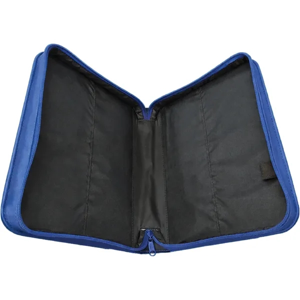 6 3/4" x 9 1/4" x 2 blue and silver PU... from ASI 74601 Calico