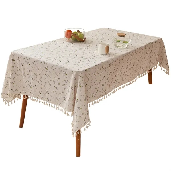 Washable 170gsm polyester cotton table cloth with digital imprint option... from ASI 37218 Athena Promo (tm)