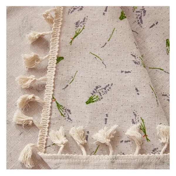 Washable 170gsm polyester cotton table cloth with digital imprint option... from ASI 37218 Athena Promo (tm)