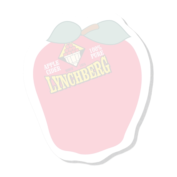 50 sheets of large die cut, adhesive sticky notes with matching... from ASI 56950 Gill Studios Inc / Gill-Line®