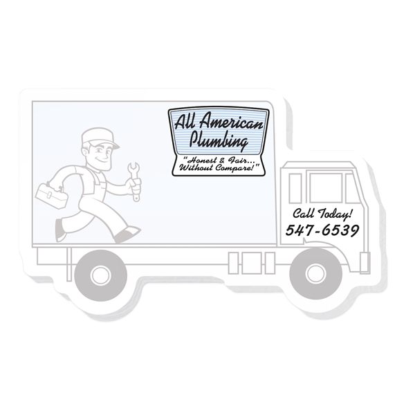 25 sheets of medium die-cut, adhesive notes with matching stock design.... from ASI 56950 Gill Studios Inc / Gill-Line®