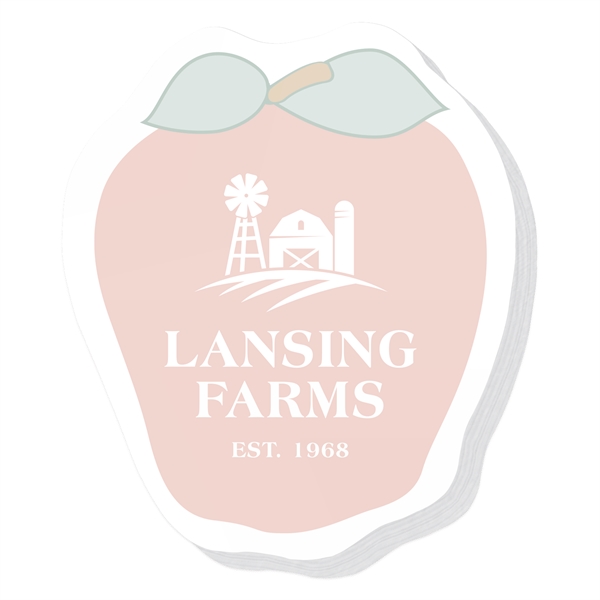 50 sheets of medium die-cut, adhesive notes with matching stock design.... from ASI 56950 Gill Studios Inc / Gill-Line®