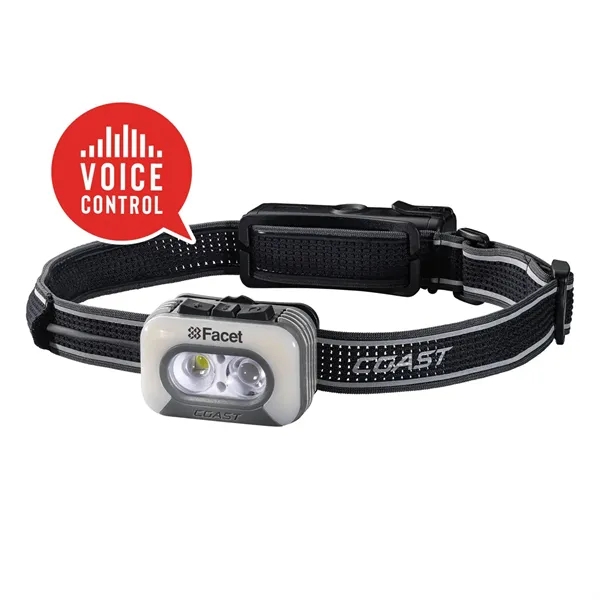 Item #RL35R COAST® Rechargeable Voice Controlled Headlamp