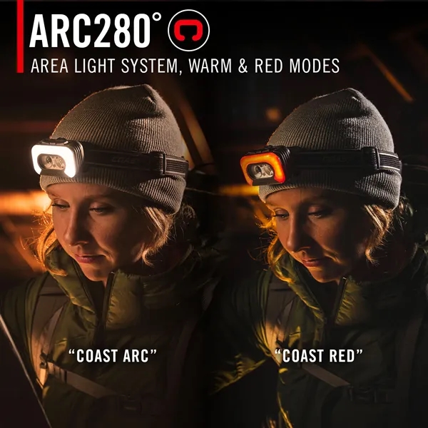 Item #RL35R COAST® Rechargeable Voice Controlled Headlamp