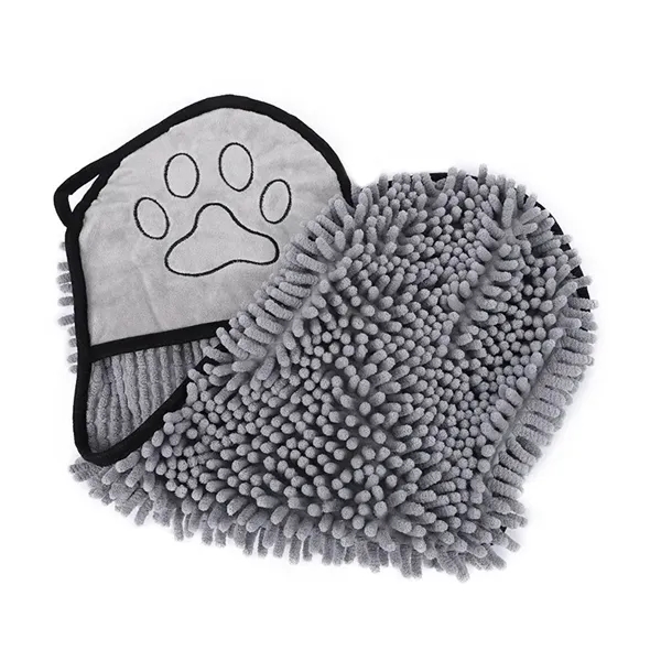 Super absorbent chenille pet towel with custom logo branding.... from ASI 72657 Active Life Promo / Active Life