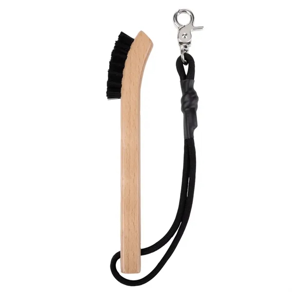 The Deodar Beech Wood Golf Club Brush Cleaner with Clip is... from ASI 84592 St Regis Group