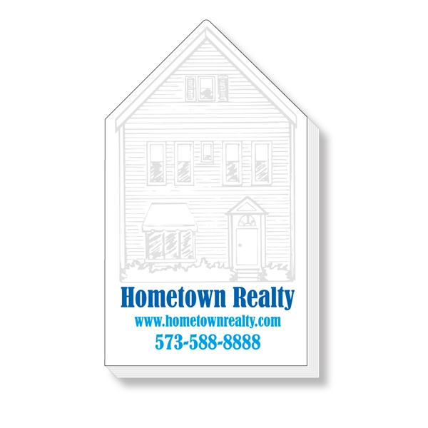 4" x 7" die cut scratch pad with 50 sheets of... from ASI 56950 Gill Studios Inc / Gill-Line®