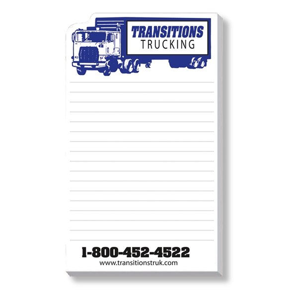 4" x 7" die cut scratch pad with 50 sheets of... from ASI 56950 Gill Studios Inc / Gill-Line®
