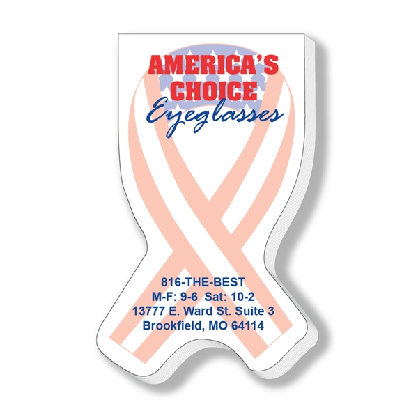 4" x 7" die cut scratch pad with 50 sheets of... from ASI 56950 Gill Studios Inc / Gill-Line®