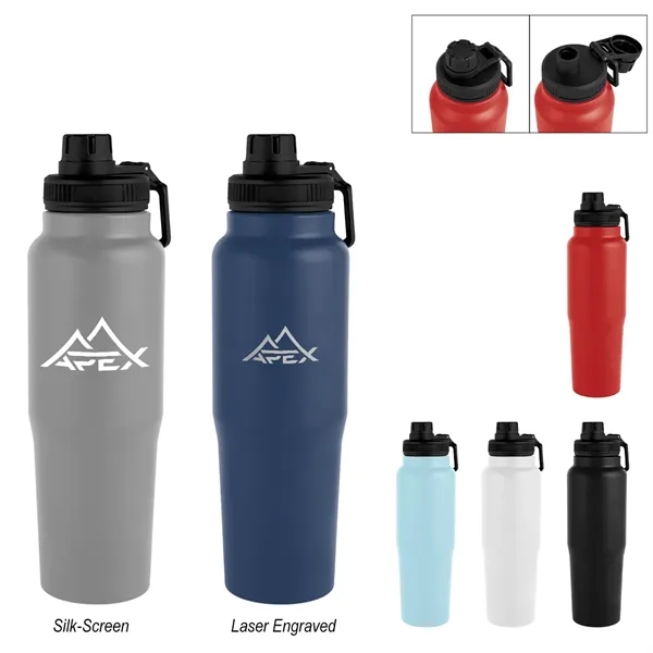 30 Oz. Kerry Recycled Stainless Steel Bottle... from ASI 61125 Hit Promotional Products