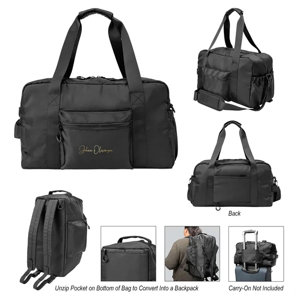 Anywhere rPET Sport Duffel Bag And Backpack... from ASI 61125 Hit Promotional Products