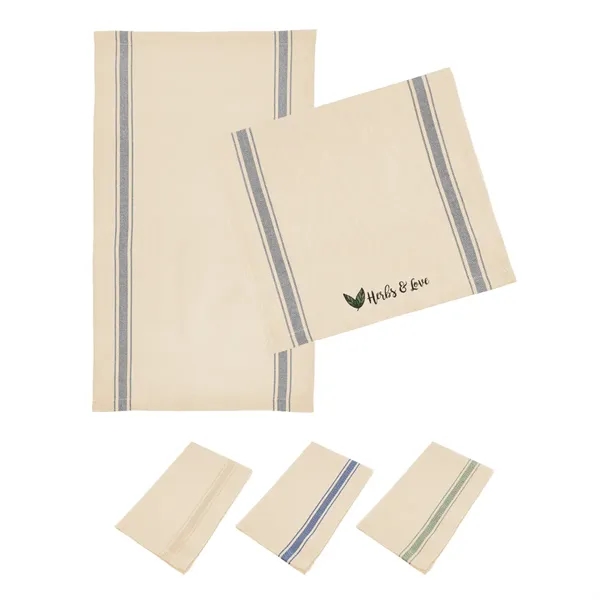 Cotton Stripe Tea Towel... from ASI 61125 Hit Promotional Products