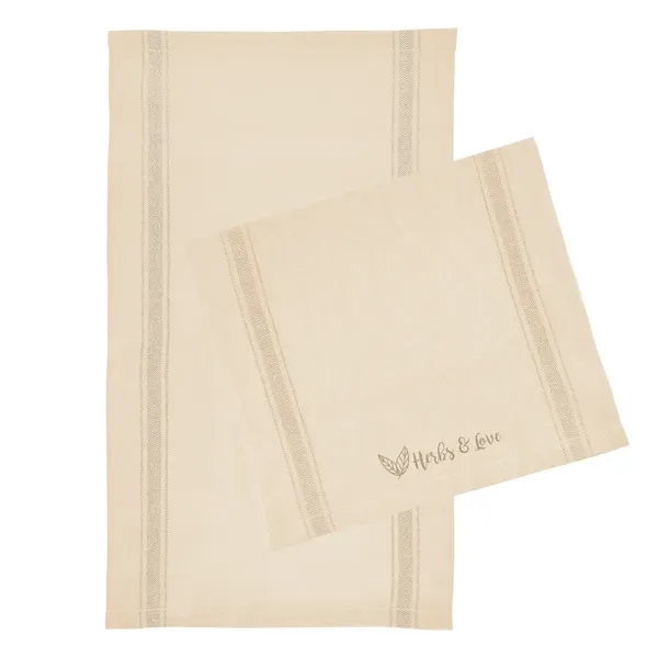 Cotton Stripe Tea Towel... from ASI 61125 Hit Promotional Products