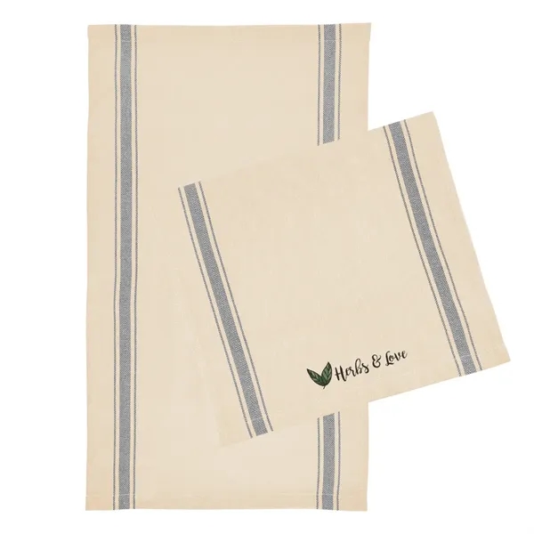 Cotton Stripe Tea Towel... from ASI 61125 Hit Promotional Products